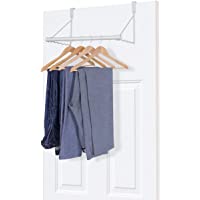 UMI. by Amazon - Colgador de Puerta- Perchero de Puerta para Ropa- Blanco